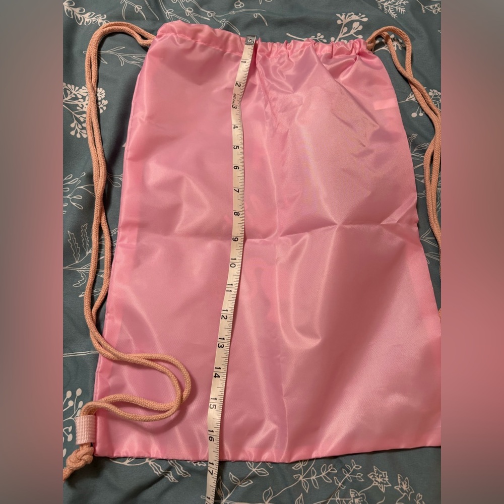 Pink Drawstring Bag - Picture 4 of 4